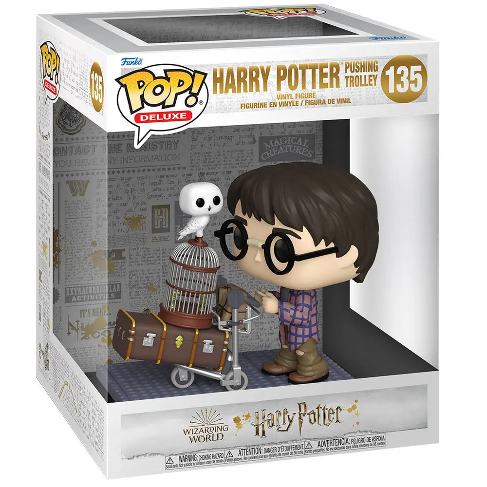 Harry Potter POP! Deluxe Vinilna Figura Harry Potiska Voziček 9 cm fotografija izdelka