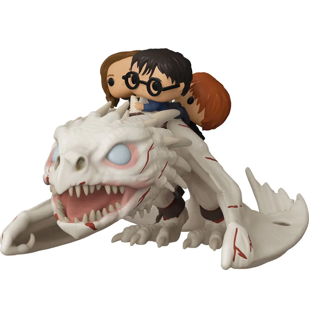 Funko POP! Rides Vinil Figura Harry Potter Zmaj Gringotts, Harry, Ron in Hermiona fotografija izdelka