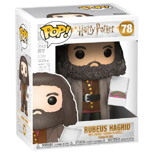 Harry Potter Super Sized POP! Movies Vinilna figura Hagrid s torto 14 cm fotografija izdelka