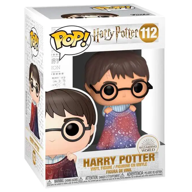 Harry Potter POP! Movies Vinilna Figura Harry s plaščem nevidnosti 9 cm fotografija izdelka