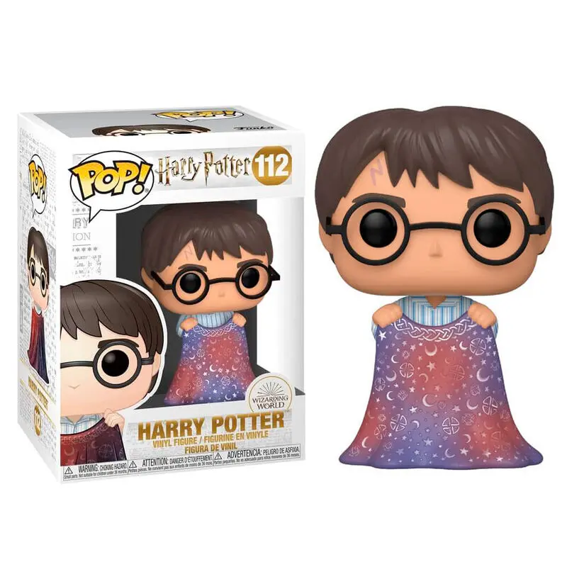 Harry Potter POP! Movies Vinilna Figura Harry s plaščem nevidnosti 9 cm fotografija izdelka