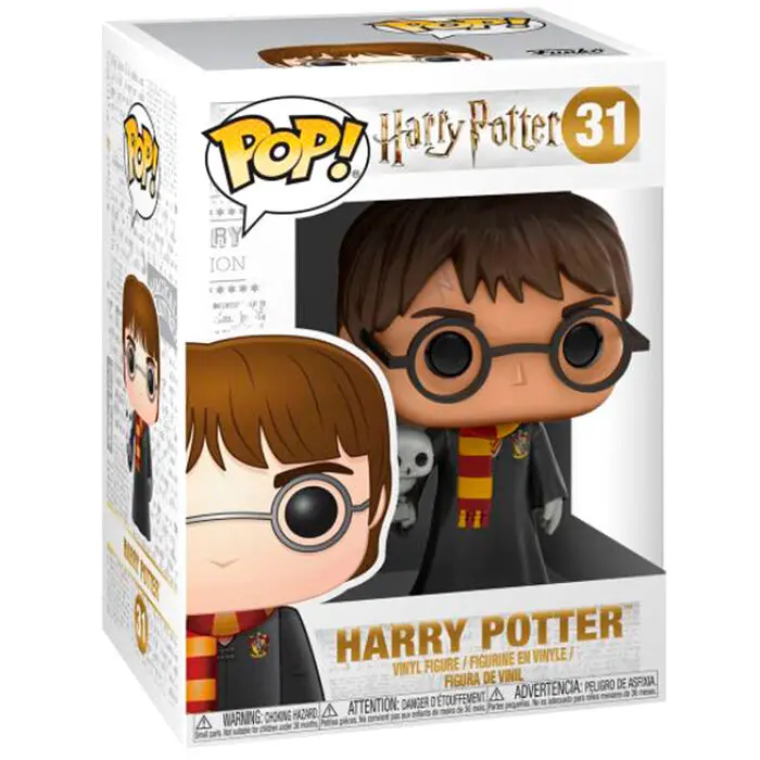 Harry Potter POP! Movies Vinyl Figure Harry with Hedwig 9 cm [POŠKODOVANA EMBALAŽA] fotografija izdelka