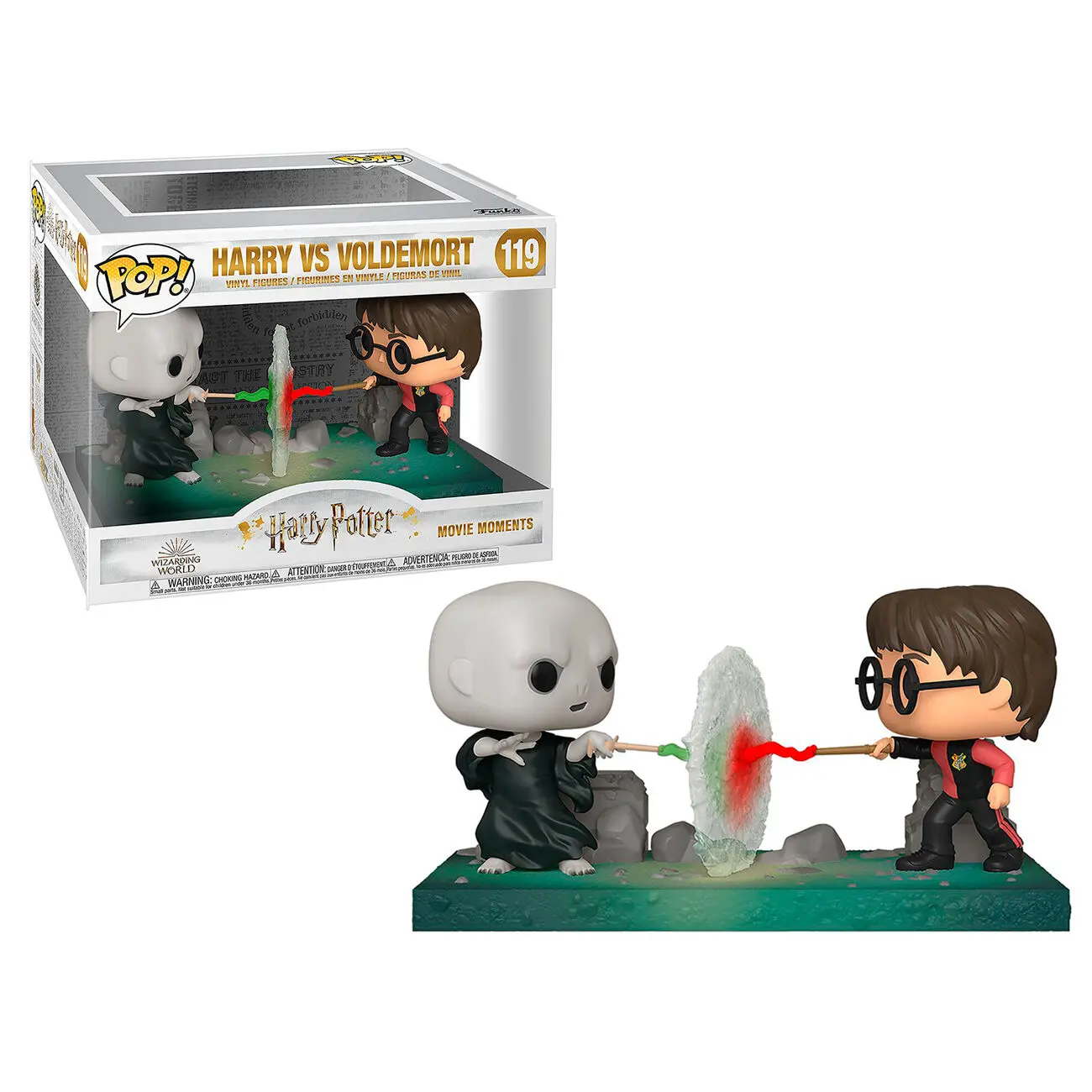 Harry Potter POP! Filmski prizor Vinil figura Harry proti Voldemortu 9 cm fotografija izdelka