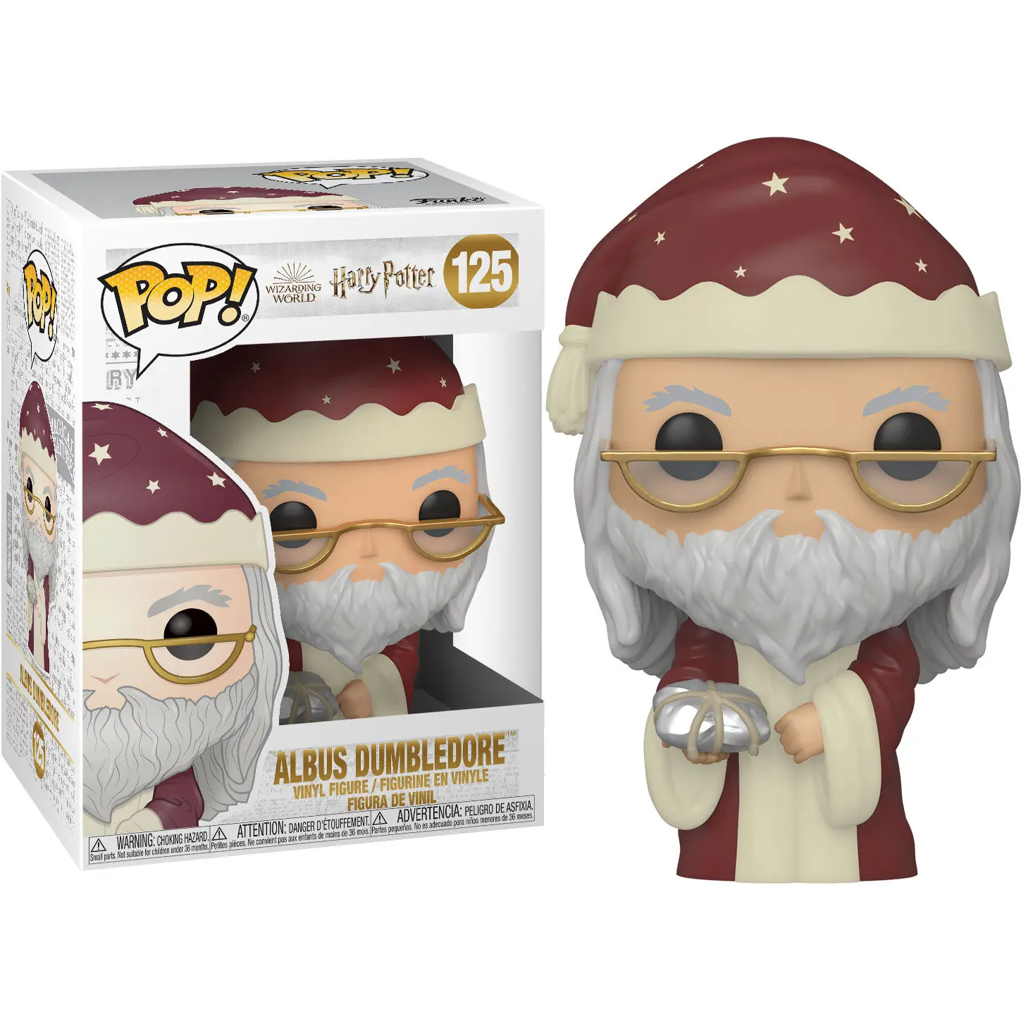 Harry Potter POP! Vinyl Figurica Holiday Albus Dumbledore 9 cm fotografija izdelka