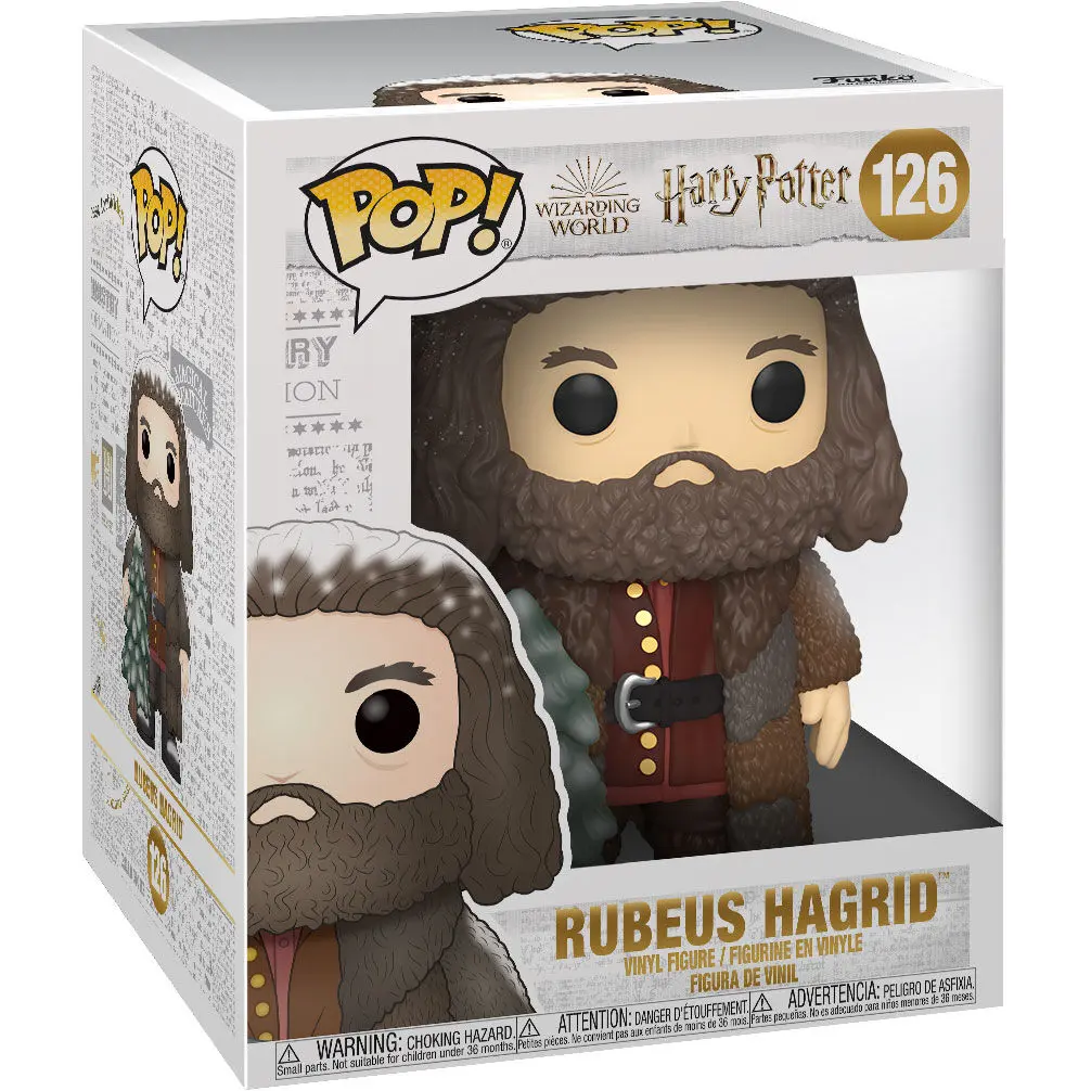 Harry Potter Super Sized POP! Vinyl figura praznični Rubeus Hagrid 15 cm fotografija izdelka