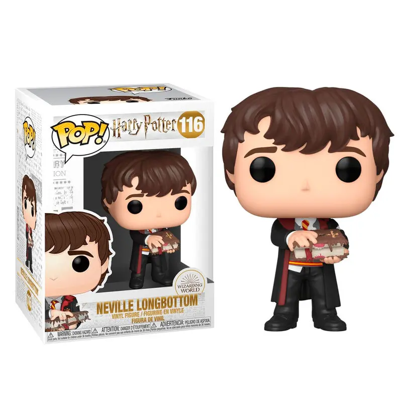 Harry Potter POP! Movies Vinil Figura Neville s/Knjigo Pošasti 9 cm fotografija izdelka