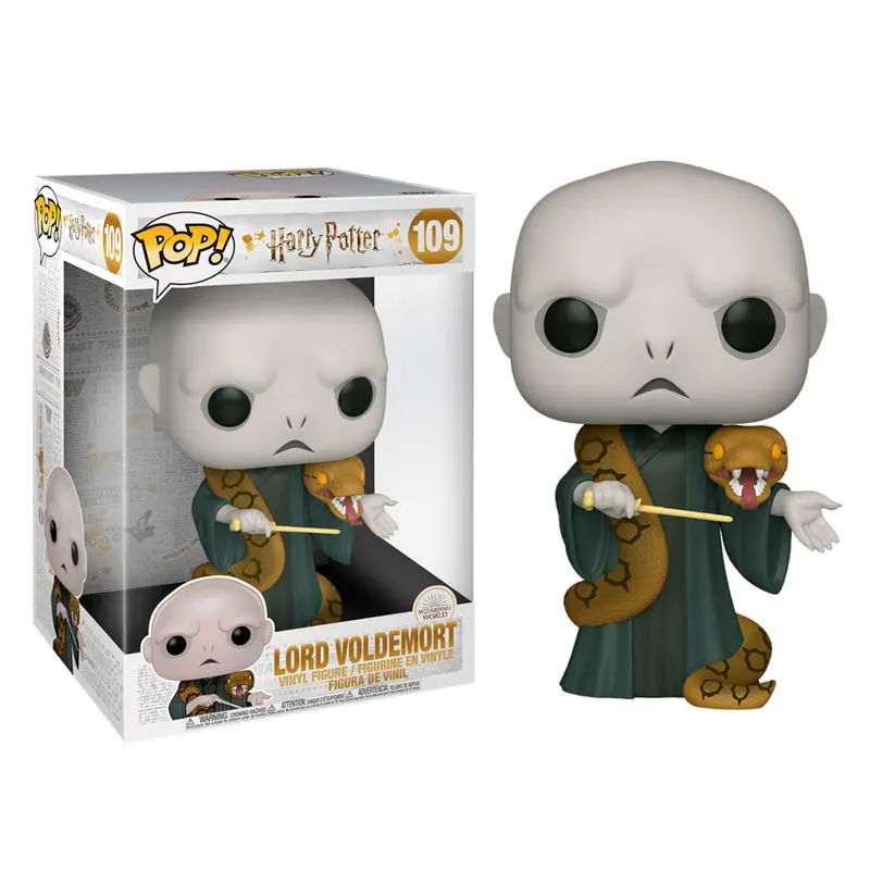 Harry Potter Super Sized POP! Movies Vinilna figura Voldemort z Nagini 25 cm fotografija izdelka