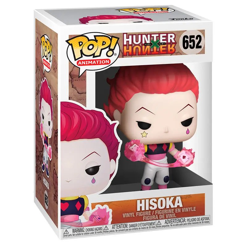 Hunter x Hunter POP! Animation Vinil Figura Hisoka 9 cm fotografija izdelka