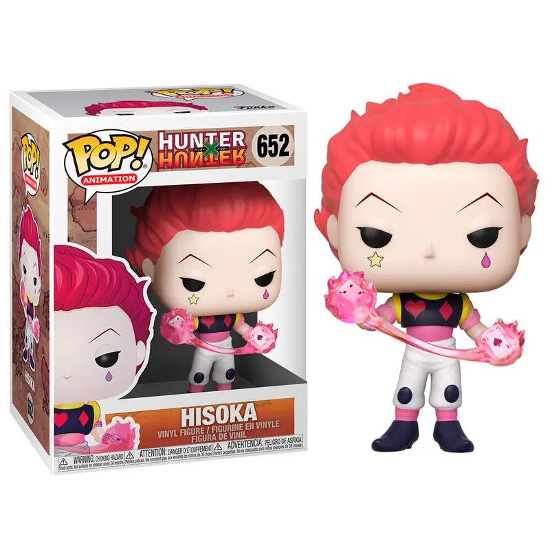 Hunter x Hunter POP! Animation Vinil Figura Hisoka 9 cm fotografija izdelka