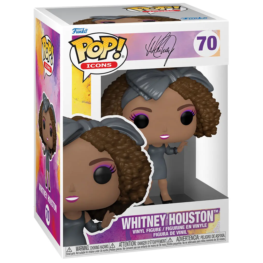 Whitney Houston POP! Icons Vinil Figura Whitney Houston (How Will I Know) 9 cm fotografija izdelka