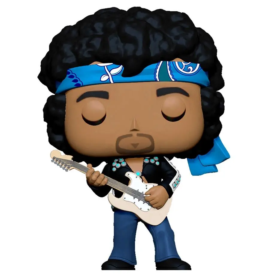 Jimi Hendrix POP! Rocks Vinyl Figurica Jimi Hendrix (Jakna Live in Maui) 9 cm fotografija izdelka