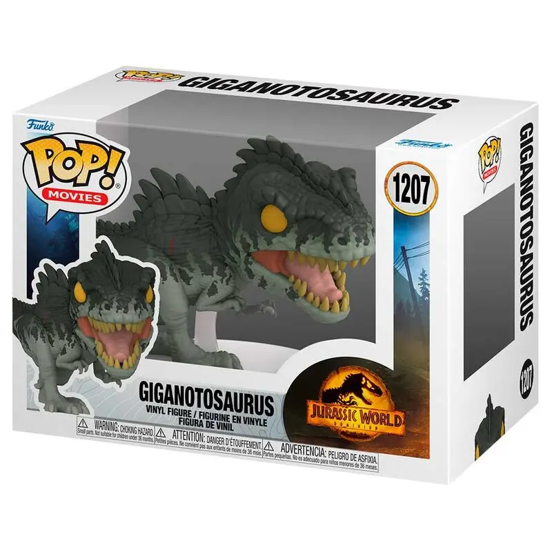 Jurassic World 3 POP! Movies Vinil Figura Giganotosaurus 9 cm fotografija izdelka