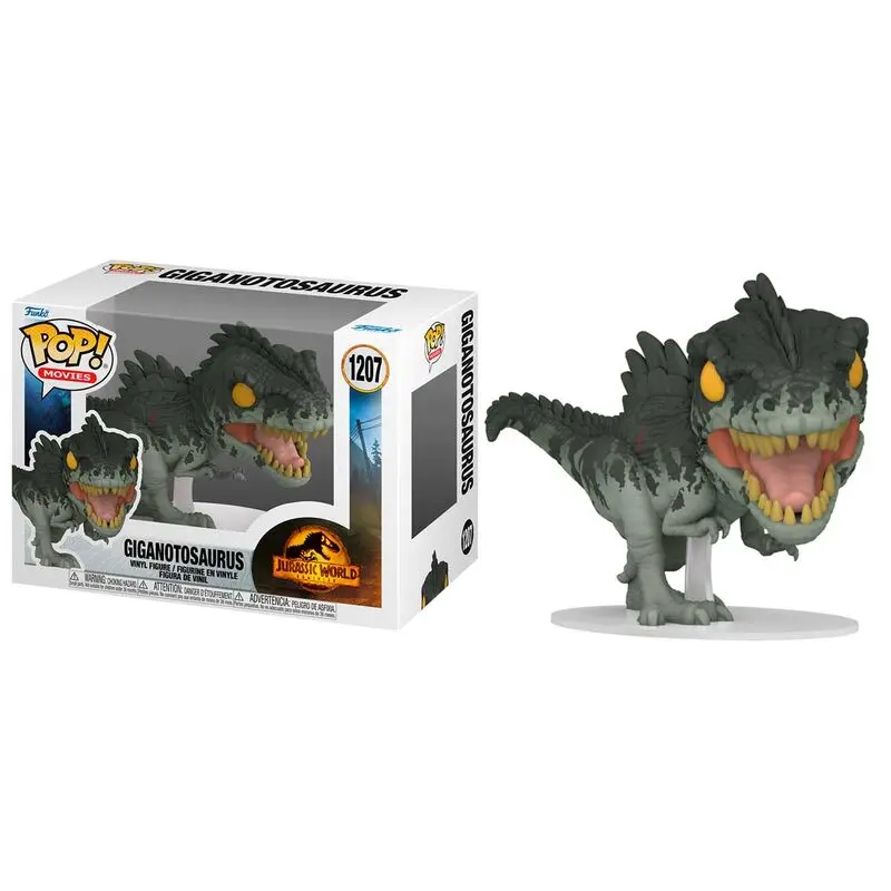 Jurassic World 3 POP! Movies Vinil Figura Giganotosaurus 9 cm fotografija izdelka