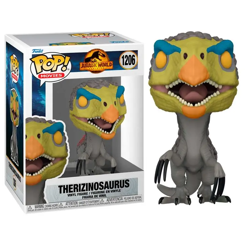 Jurassic World 3 POP! Movies Vinil Figura Terizinozaver 9 cm fotografija izdelka