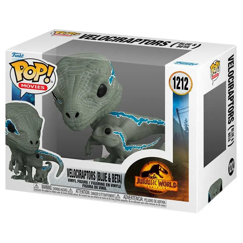 Jurassic World 3 POP! Movies Vinil Figura Blue & Beta 9 cm fotografija izdelka