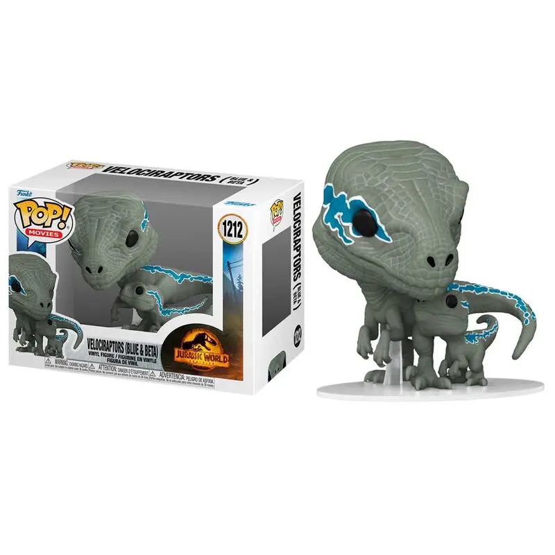 Jurassic World 3 POP! Movies Vinil Figura Blue & Beta 9 cm fotografija izdelka