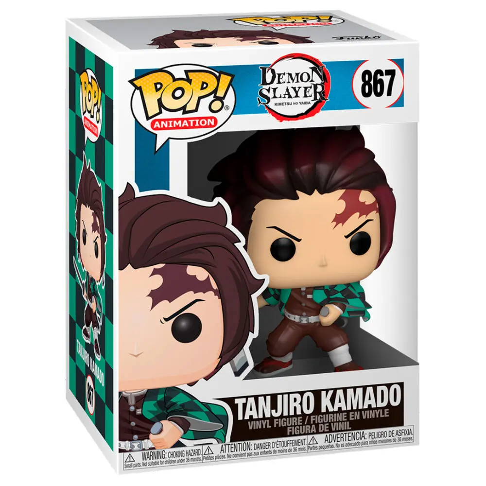 Demon Slayer POP! Animation Vinilna Figura Tanjiro Kamado 9 cm fotografija izdelka