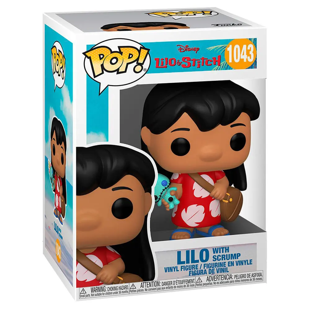 Lilo & Stitch POP! Disney Vinyl Figure Lilo w/Scrump 9 cmLilo & Stitch POP! Disney Vinilna Figura Lilo w/Scrump 9 cm fotografija izdelka