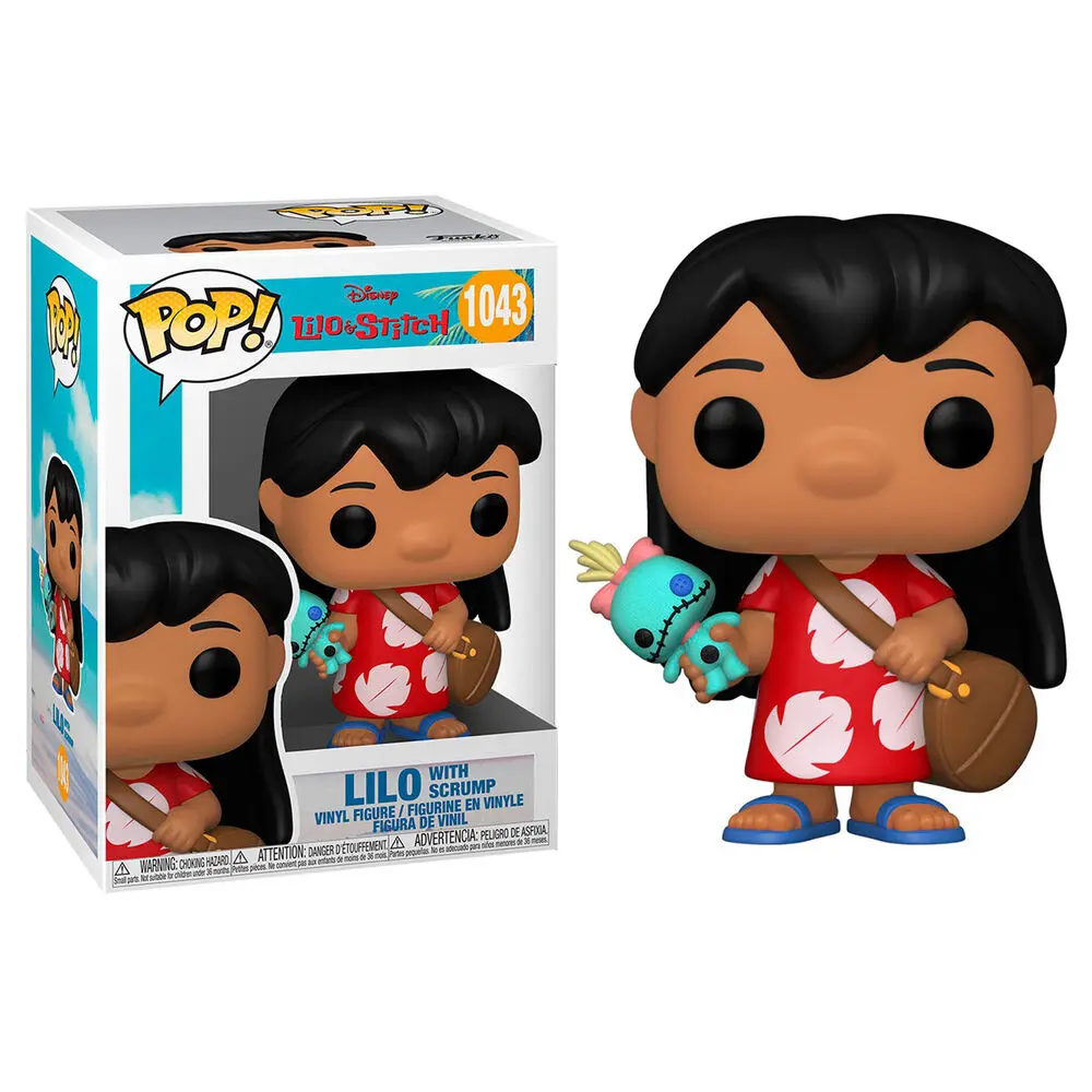 Lilo & Stitch POP! Disney Vinyl Figure Lilo w/Scrump 9 cmLilo & Stitch POP! Disney Vinilna Figura Lilo w/Scrump 9 cm fotografija izdelka