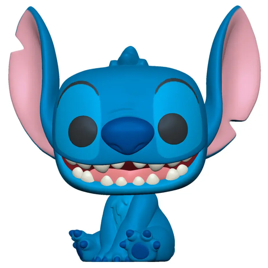 Lilo & Stitch POP! Disney Vinilna Figura Nasmejan Sedeč Stitch 9 cm fotografija izdelka