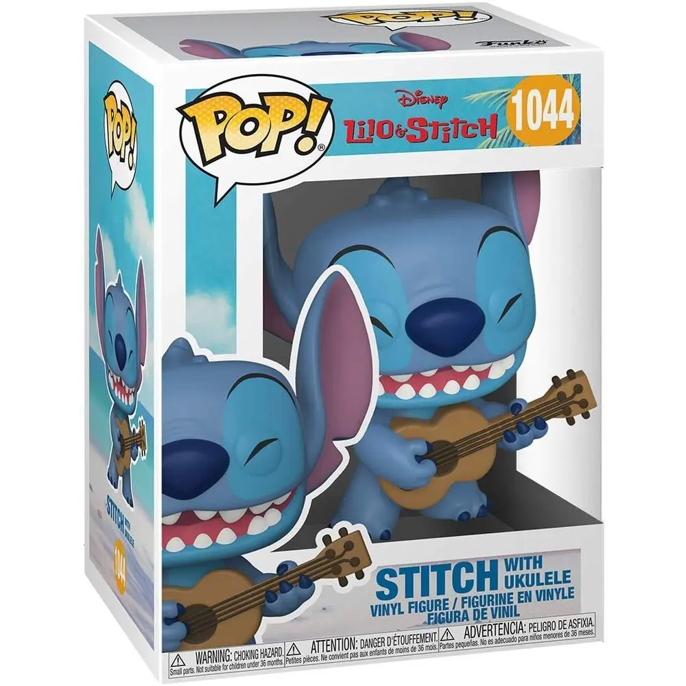 Lilo & Stitch POP! Disney Vinyl Figure Stitch z Ukelele 9 cm fotografija izdelka