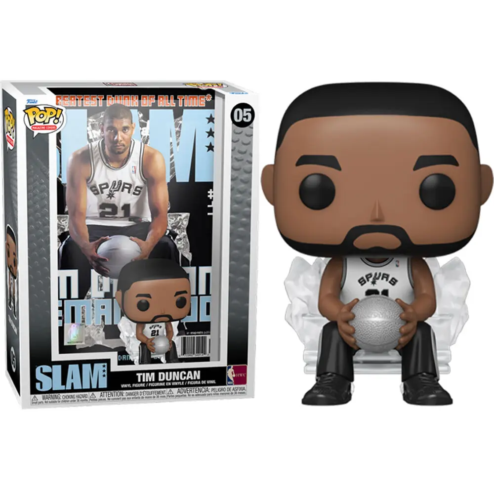 NBA Cover POP! Košarka Vinilna Figura Tim Duncan (SLAM Magazin) 9 cm fotografija izdelka