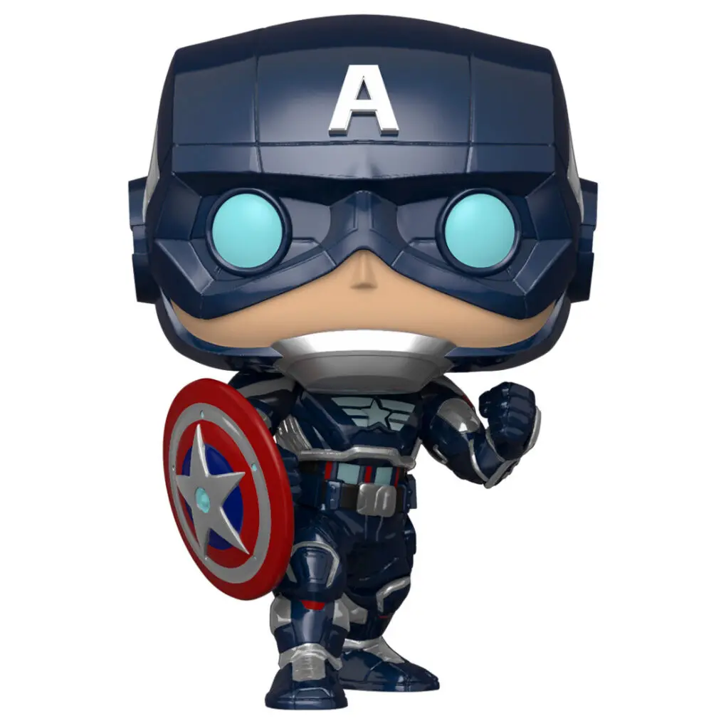 Marvel's Avengers (video igra iz leta 2020) POP! Marvel Vinil Figura Captain America 9 cm fotografija izdelka