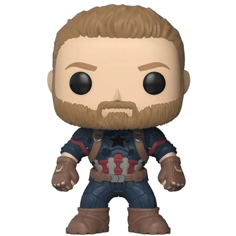 Avengers Infinity War POP! Movies Vinilna Figura Captain America 9 cm fotografija izdelka