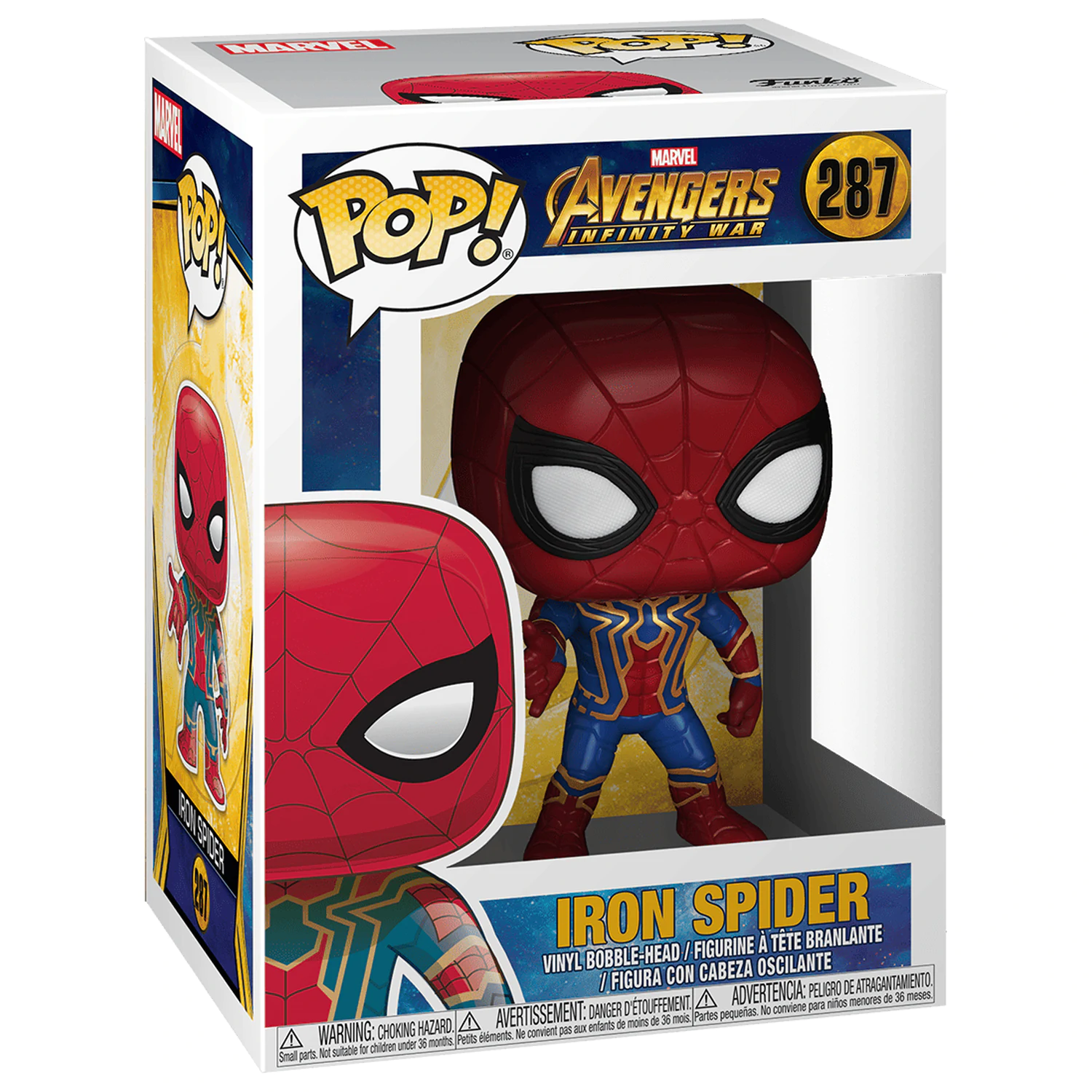 Avengers Infinity War POP! Movies Vinil Figurica Iron Spider 9 cm fotografija izdelka