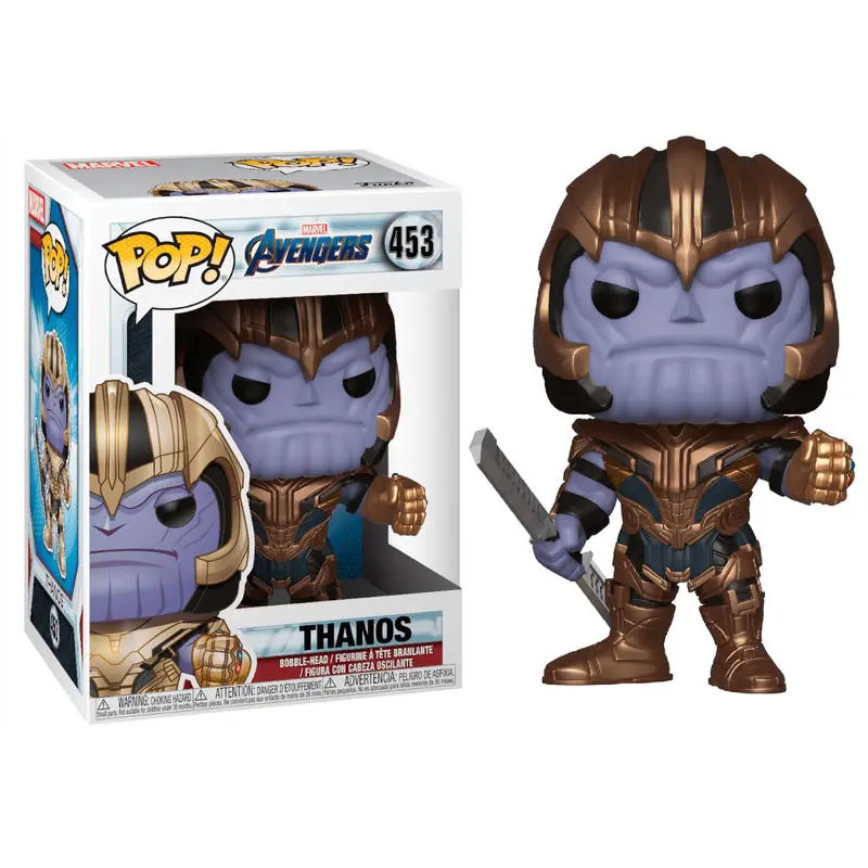 Avengers Endgame POP! Movies Vinyl Figurica Thanos 9 cm [POŠKODOVANA EMBALAŽA] fotografija izdelka