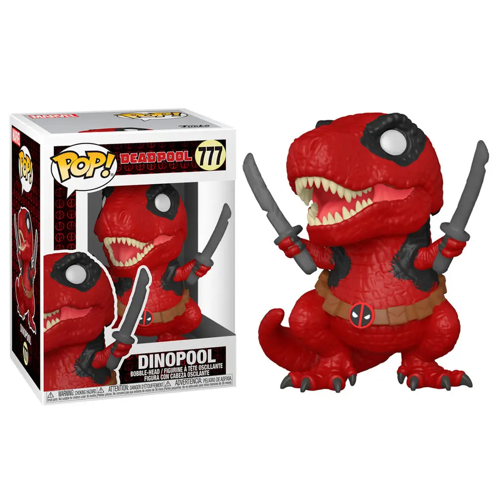 Marvel Deadpool 30th Anniversary POP! Vinilna Figura Dinopool 9 cm fotografija izdelka