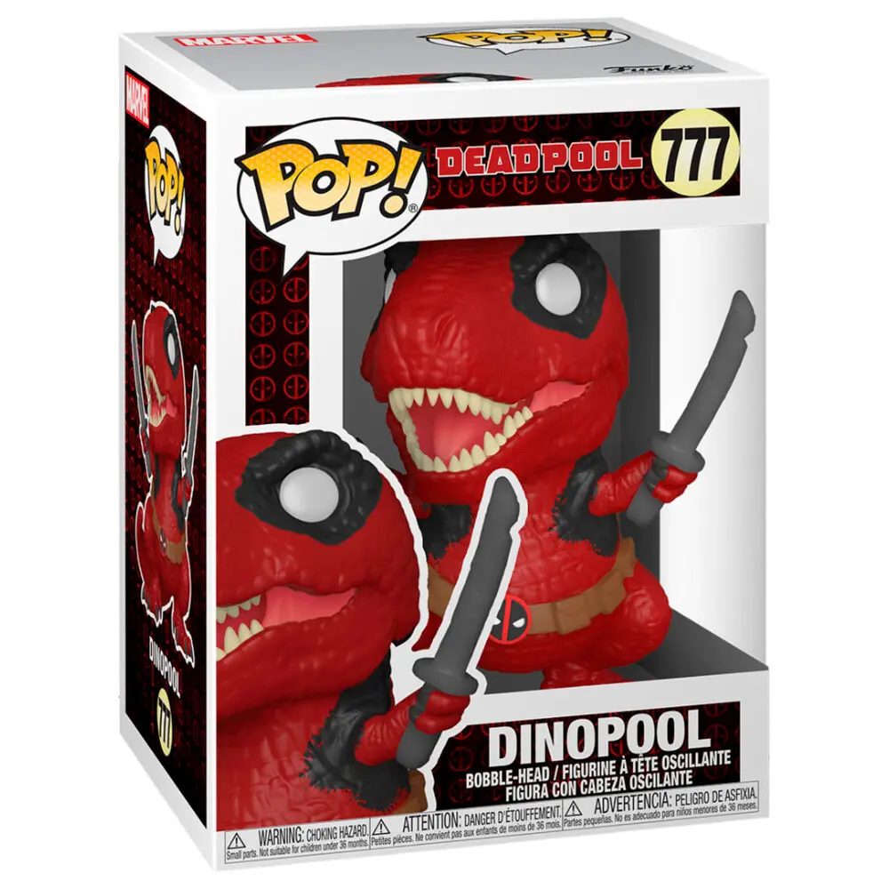 Marvel Deadpool 30th Anniversary POP! Vinilna Figura Dinopool 9 cm fotografija izdelka