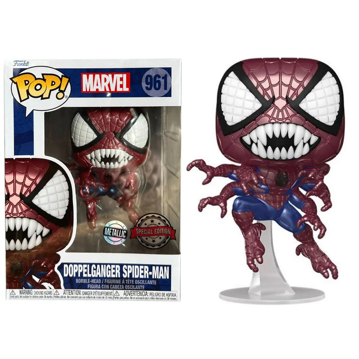 POP figurica Marvel Doppelganger Spiderman Ekskluzivno fotografija izdelka