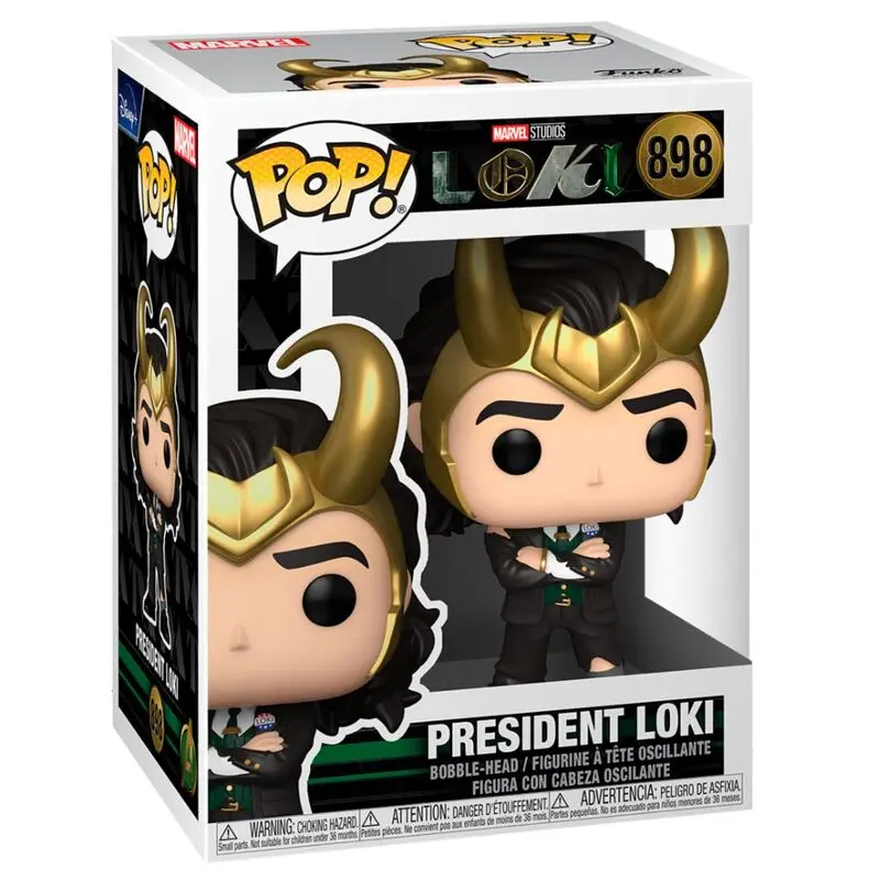 Loki POP! Vinilna Figura Predsednik Loki 9 cm fotografija izdelka