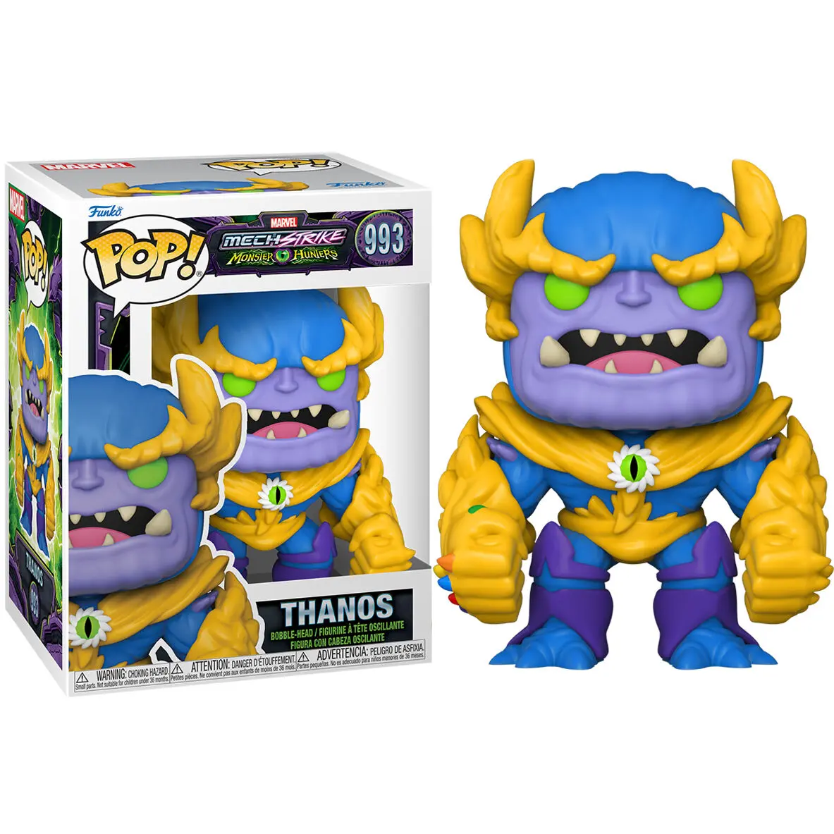 Marvel: Monster Hunters POP! Vinilna figura Thanos 9 cm fotografija izdelka