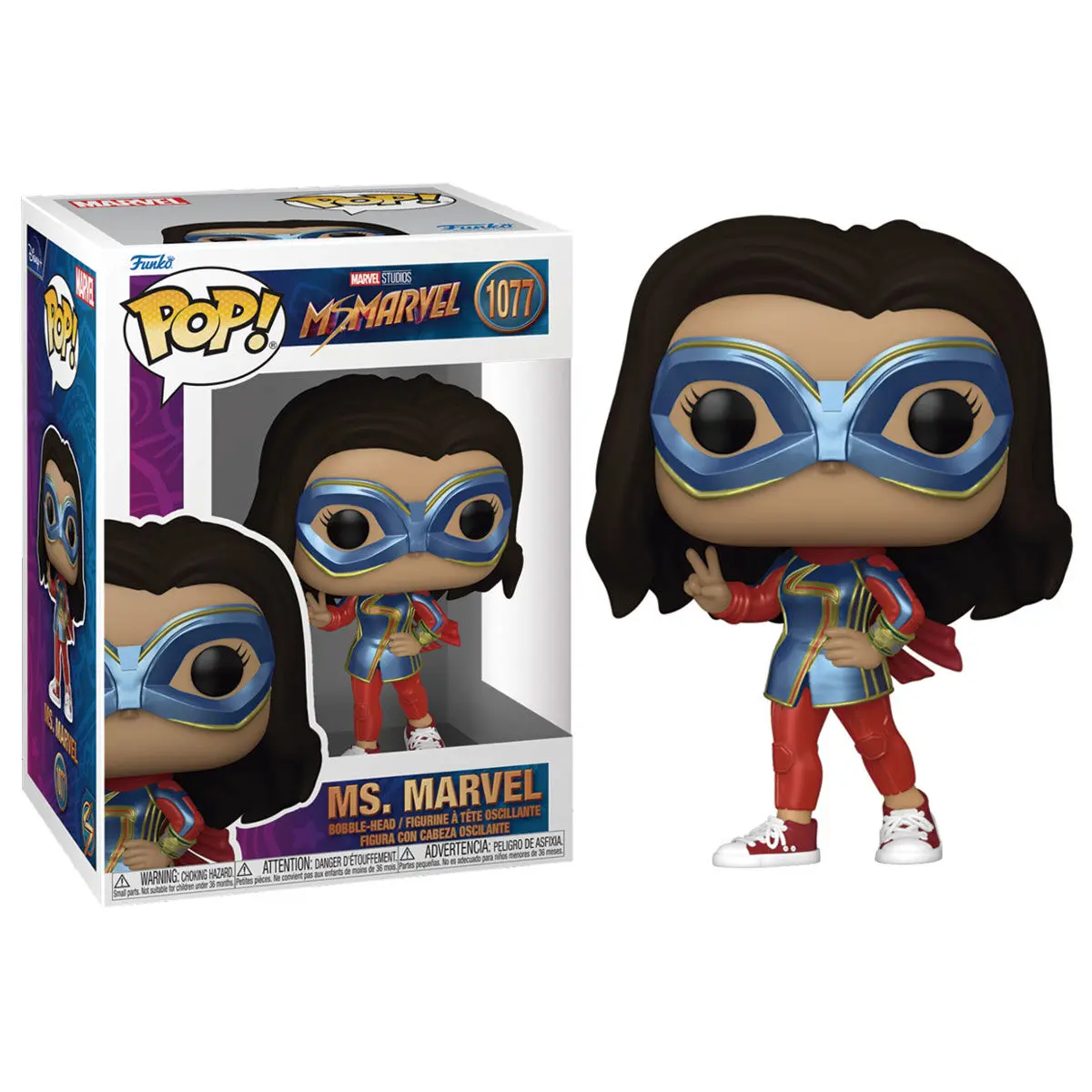 Ms. Marvel POP! TV Vinil Figura Ms. Marvel 9 cm fotografija izdelka