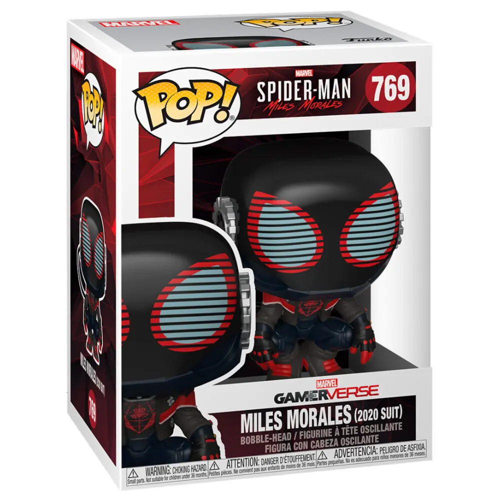 Marvel's Spider-Man POP! Games Vinilna figurica Miles Morales 2020 Suit 9 cm fotografija izdelka