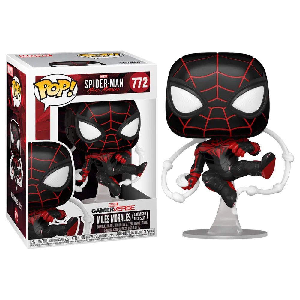 Marvel's Spider-Man POP! Games Vinilna Figura Miles Morales AT Suit 9 cm fotografija izdelka