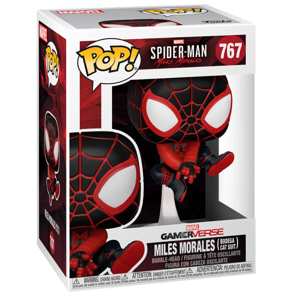 Marvel's Spider-Man POP! Games Vinil Figura Miles Morales Bodega Suit 9 cm fotografija izdelka