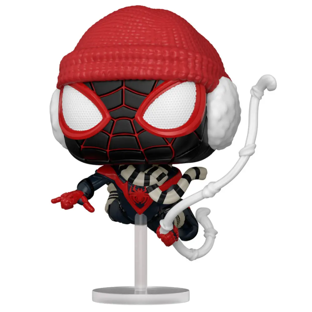 Marvel's Spider-Man POP! Games Vinyl Figurica Miles Morales Winter Suit 9 cm fotografija izdelka