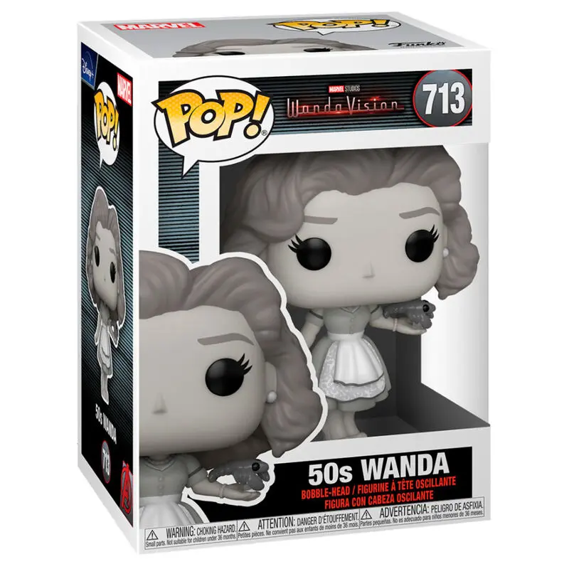 WandaVision POP! TV Vinilna Figura Wanda (50s) 9 cm fotografija izdelka