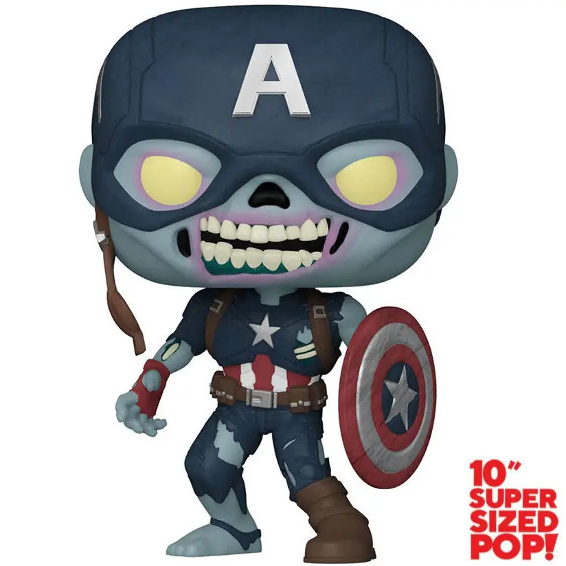 POP figura Marvel What If Zombie Captain America Exclusive 25 cm fotografija izdelka