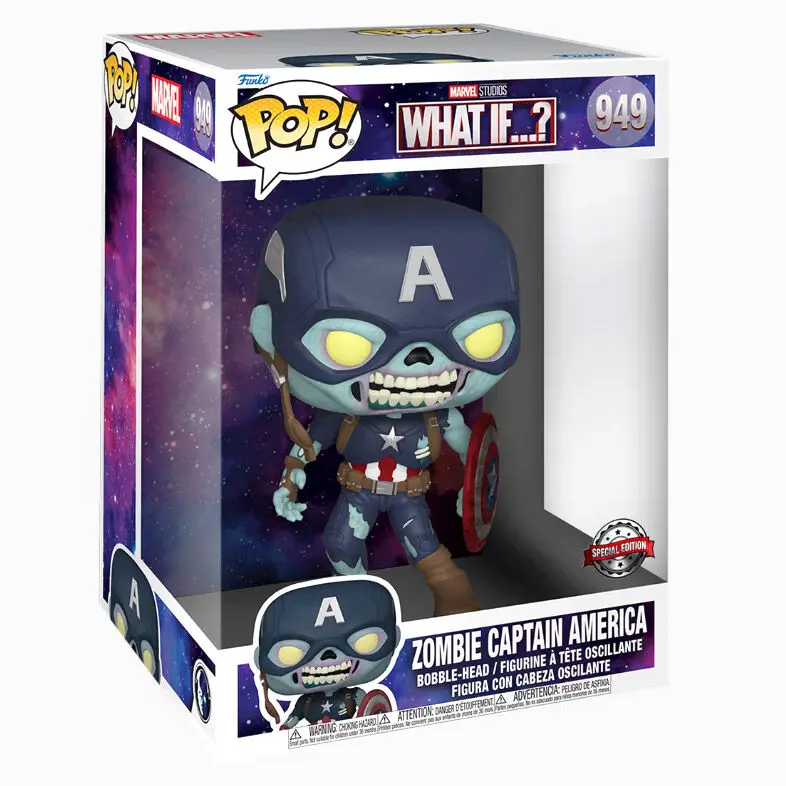 POP figura Marvel What If Zombie Captain America Exclusive 25 cm fotografija izdelka