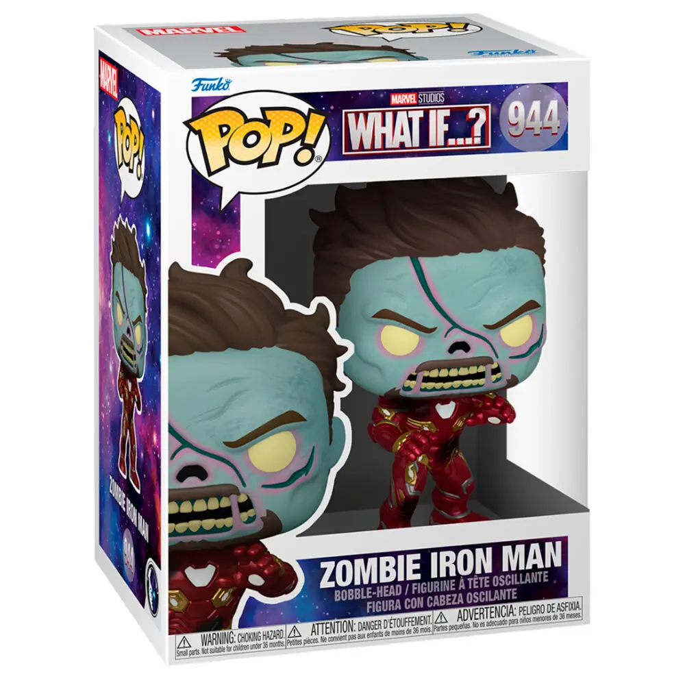 Marvel What If...? POP! TV Vinil Figura Zombie Iron Man 9 cm fotografija izdelka