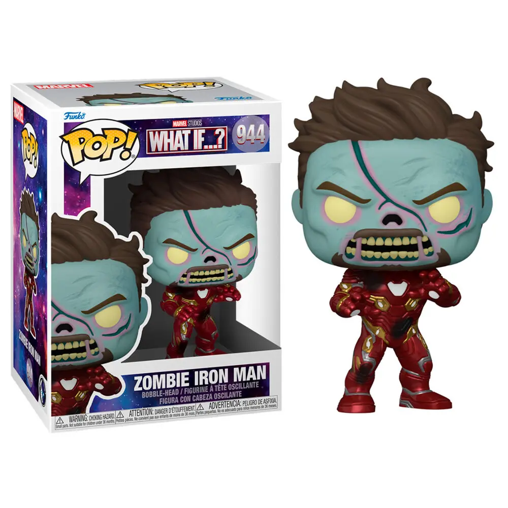 Marvel What If...? POP! TV Vinil Figura Zombie Iron Man 9 cm fotografija izdelka