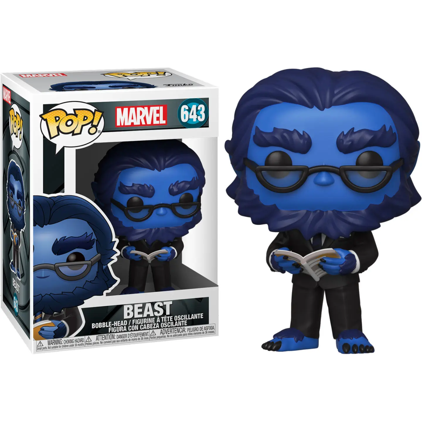 X-Men 20th Anniversary POP! Marvel Vinyl Figurica Beast 9 cm fotografija izdelka