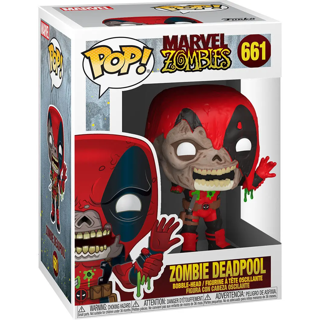 Marvel POP! Vinilna Figura Zombie Deadpool 9 cm fotografija izdelka