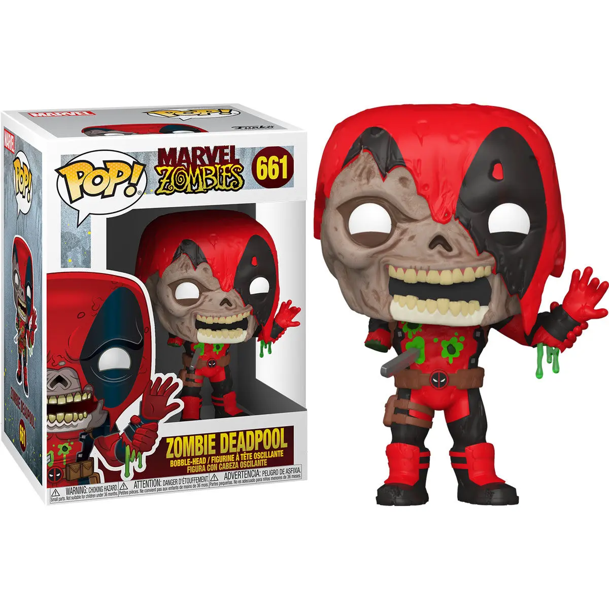 Marvel POP! Vinilna Figura Zombie Deadpool 9 cm fotografija izdelka