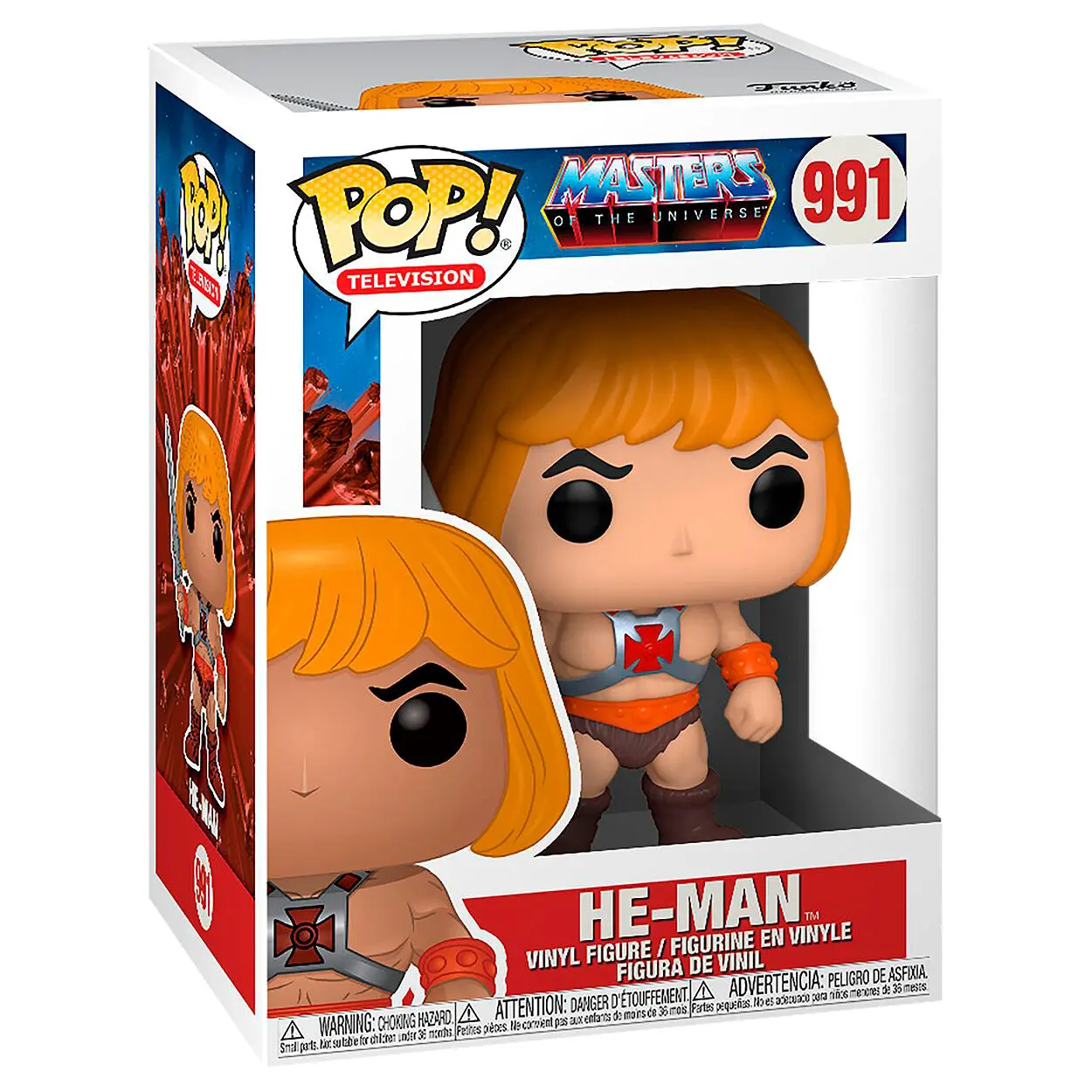 Masters of the Universe POP! Animacijska vinilna figura He-Man 9 cm fotografija izdelka