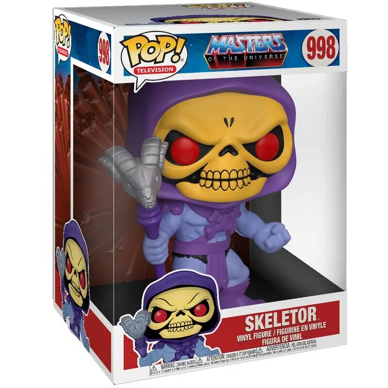 Masters of the Universe Super Sized POP! Animation Vinilna Figura Skeletor 25 cm fotografija izdelka